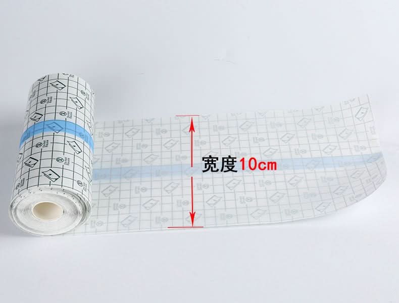 Disposable Anti-Dirt Collar Protectors, Transparent 5m Roll