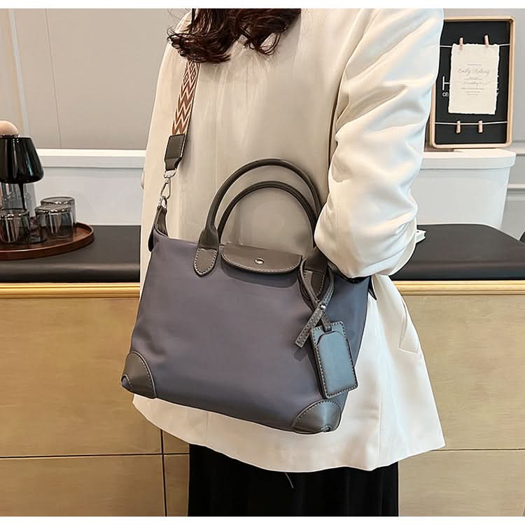 Women's Lightweight Nylon Handbag – Shoulder & Crossbody Bag