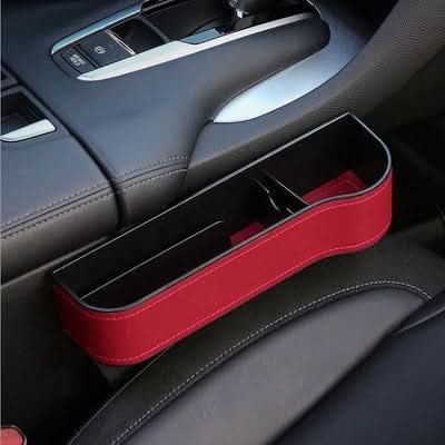 Car Seat Gap Organizer with Cup Holder, Leather