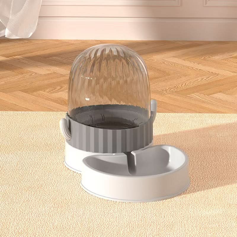 Automatic Cactus Pet Feeder and Water Dispenser