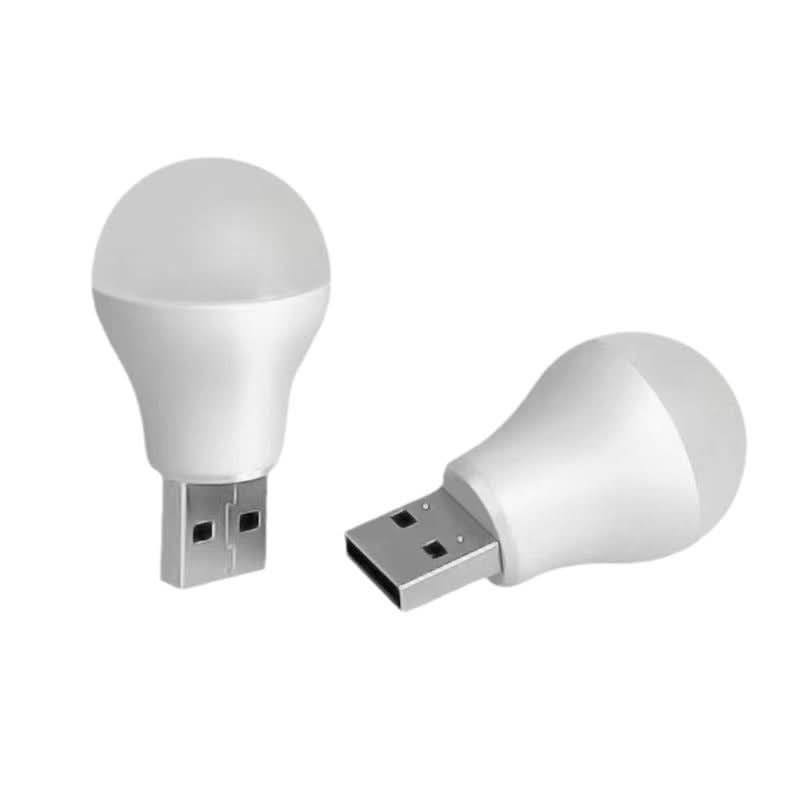 Pack of 2 USB Night Light, Portable Plug-In Mini LED Lamps