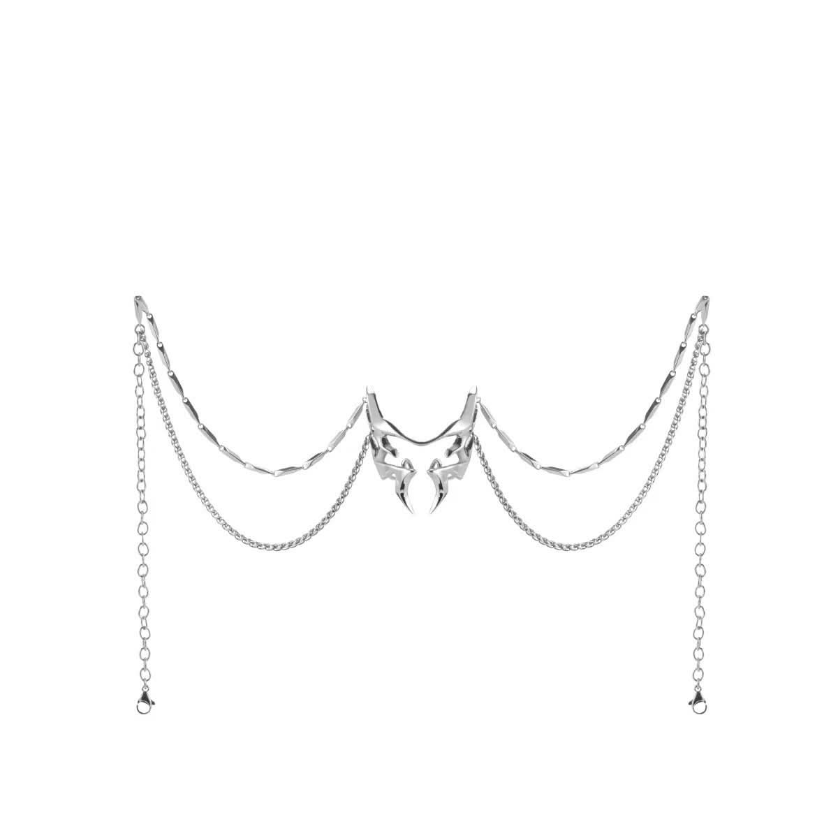 Silver Punk Nose Decoration, Unisex Accessory