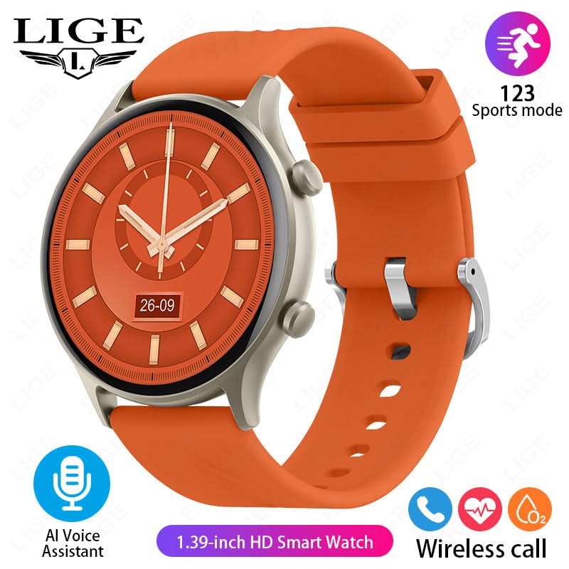Smartwatch for Men – Outdoor Sports Fitness Tracker, Heart Rate & Blood Oxygen Monitor