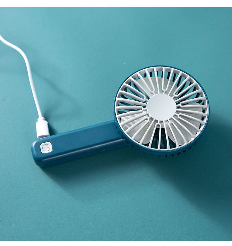 Mini USB Handheld Folding Fan – 3-Speed Portable Silent Fan for Travel & Outdoor