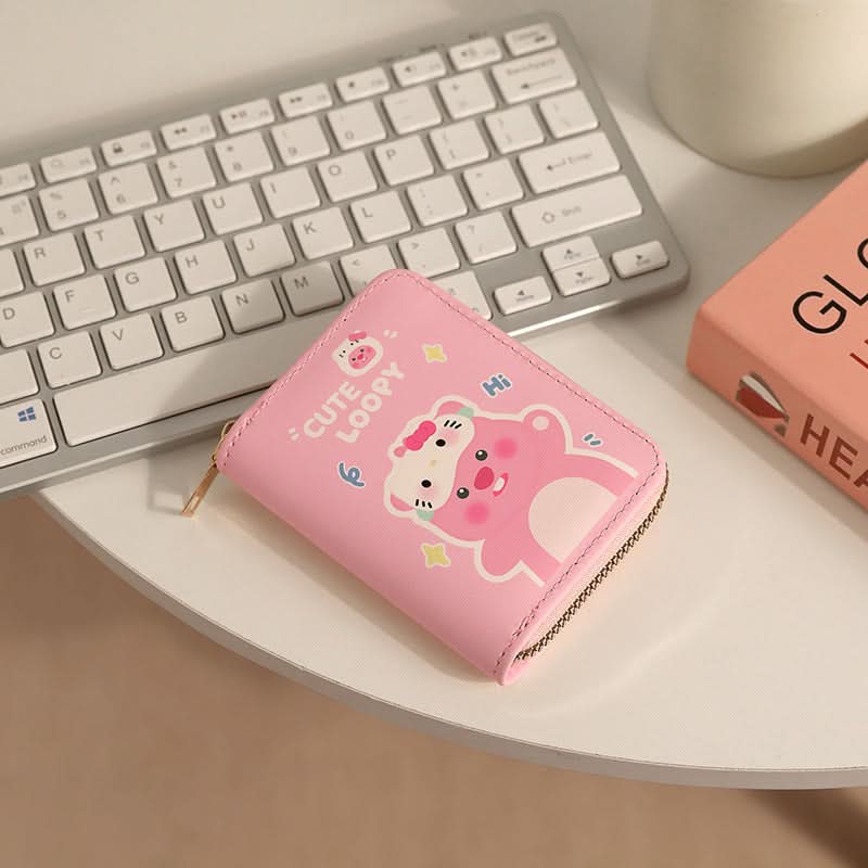 Large-Capacity Card Holder – Multi-Slot Wallet