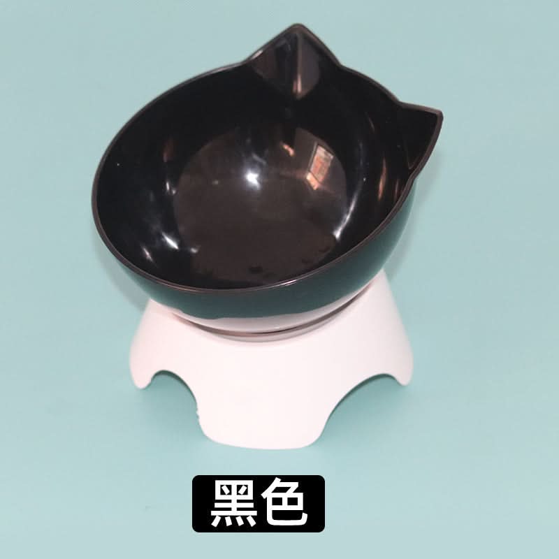 Cat Ear Double Bowl with Stand