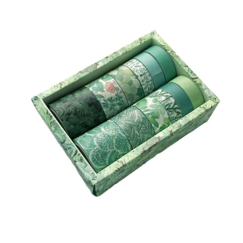 12-Pack Decorative Washi Tape Set for Notebooks & DIY