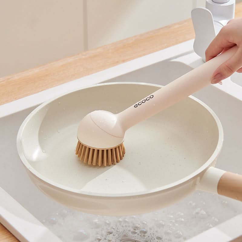 Automatic Liquid-Fill Dish Scrub Brush – Kitchen Pot & Pan Cleaning Brush