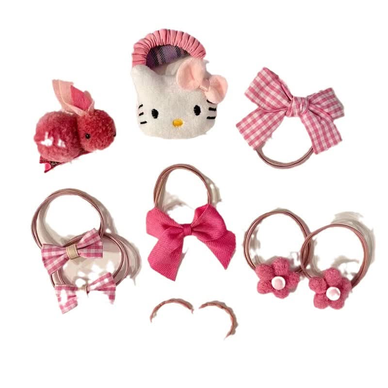 Cat Bow Hairpins & Braided Hair Bands