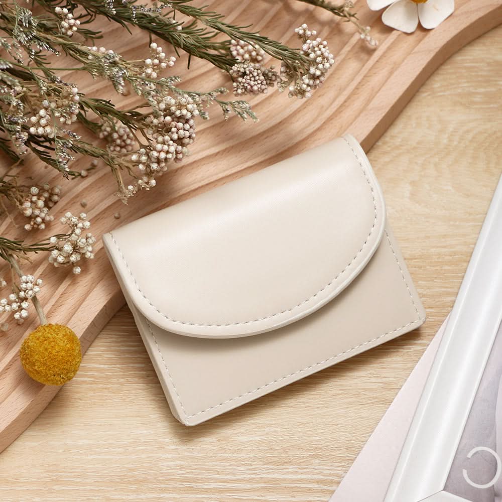 Slim Macaron Coin & Card Holder – Compact Wallet