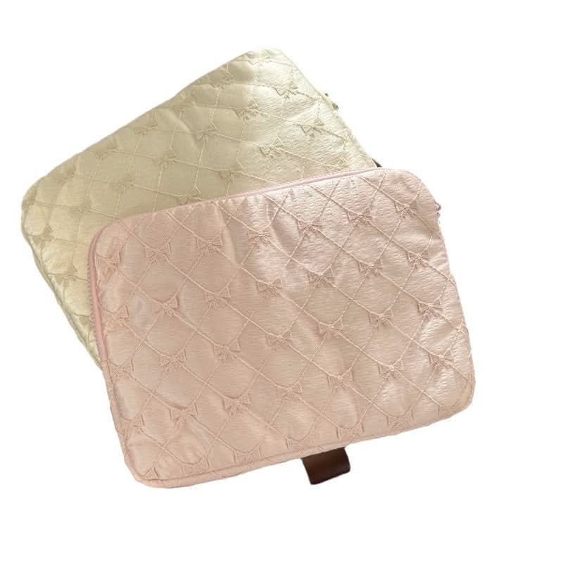 Lace Embroidered Tablet Laptop Bag 11-15.6