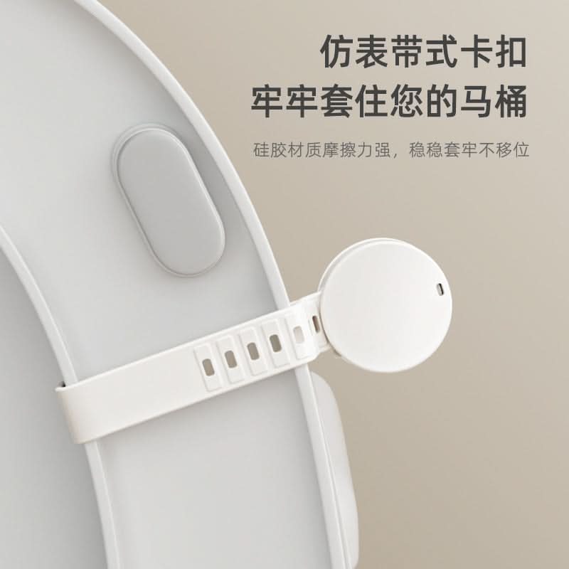 Adjustable Silicone Toilet Lid Lifter and Opener– Hands-Free Use