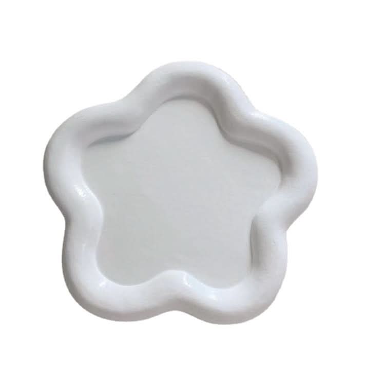 Irregular Resin Jewelry Plate - Creative Display for Earrings & Necklaces (Set of 2 pcs.)
