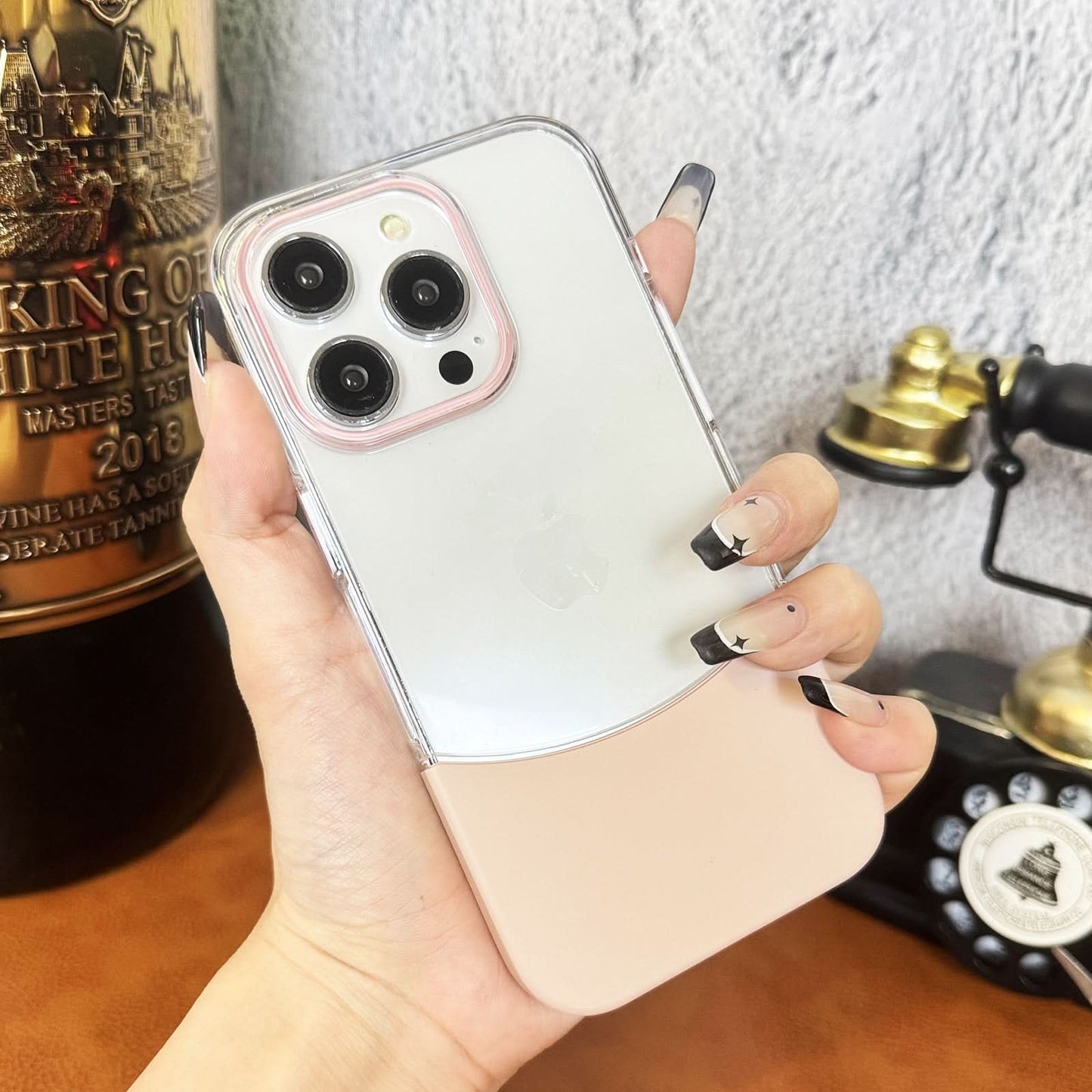 Transparent Shockproof PC iPhone Protective Case
