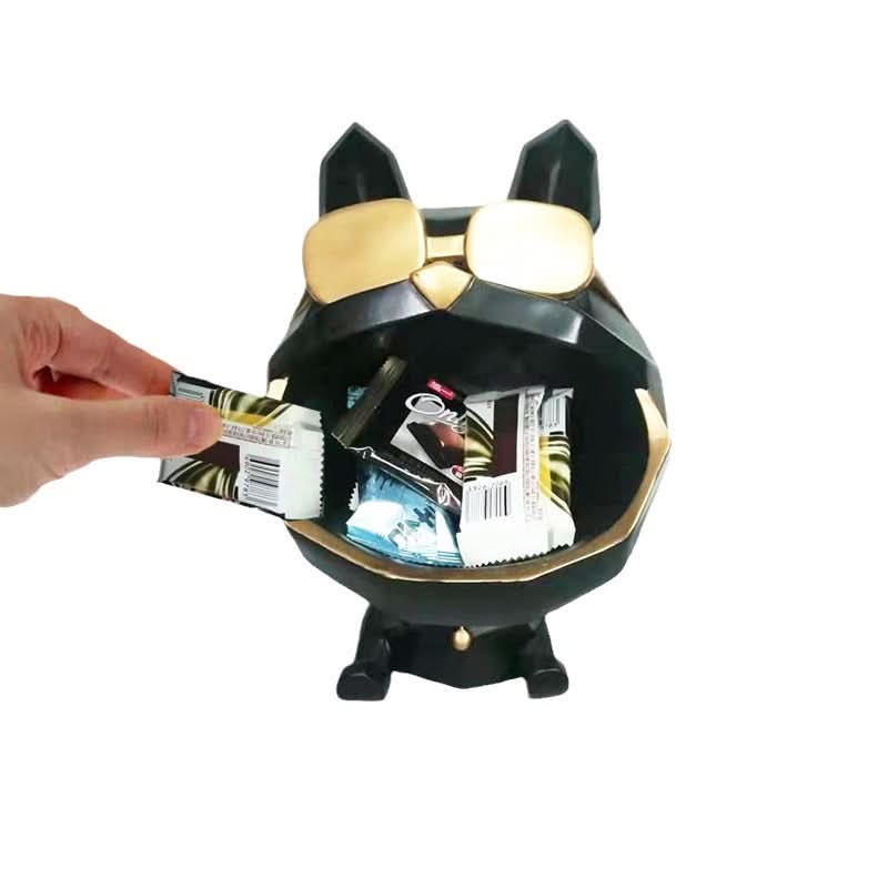 Charming French Bulldog Key Storage Ornament