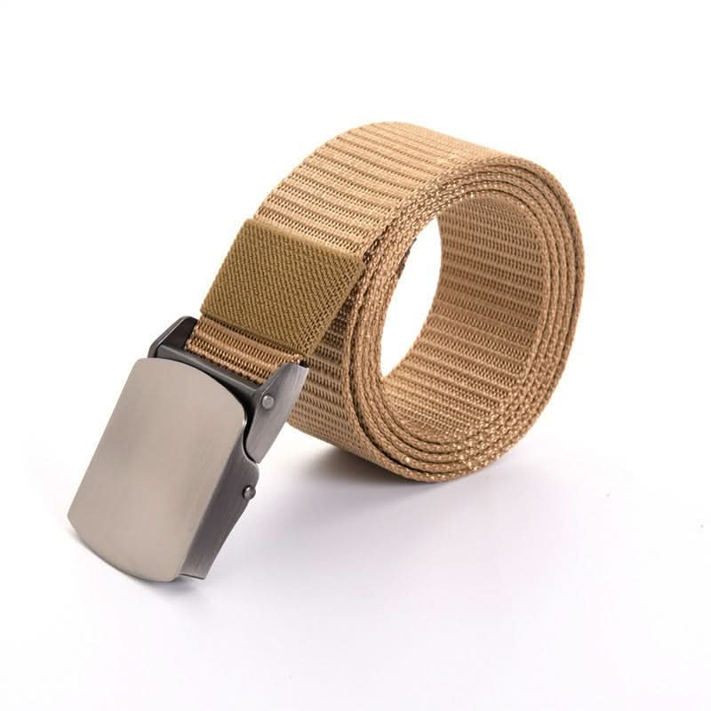 Men’s Nylon Tactical Belt – Adjustable Canvas Web Belt