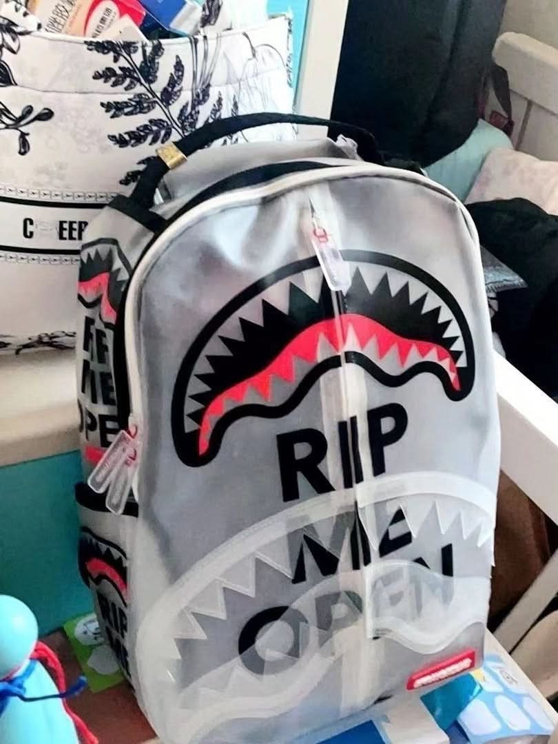 Shark Backpack - Trendy Large-Capacity Spoof Schoolbag