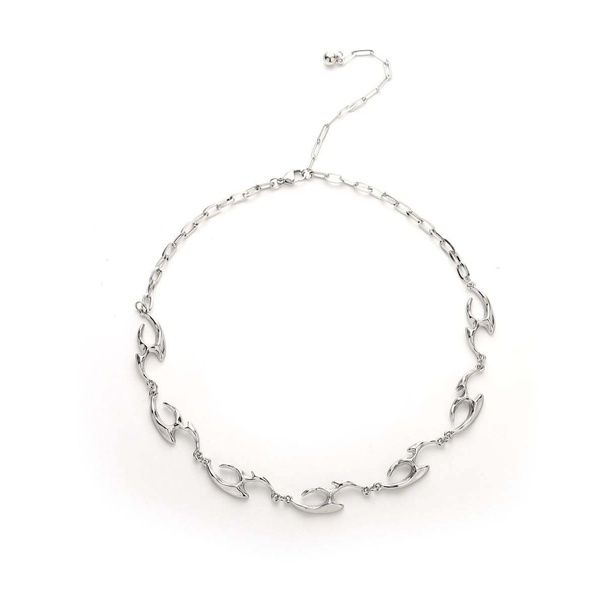 Men’s Minimalist Geometric Pendant Necklace – Hip-Hop Fashion