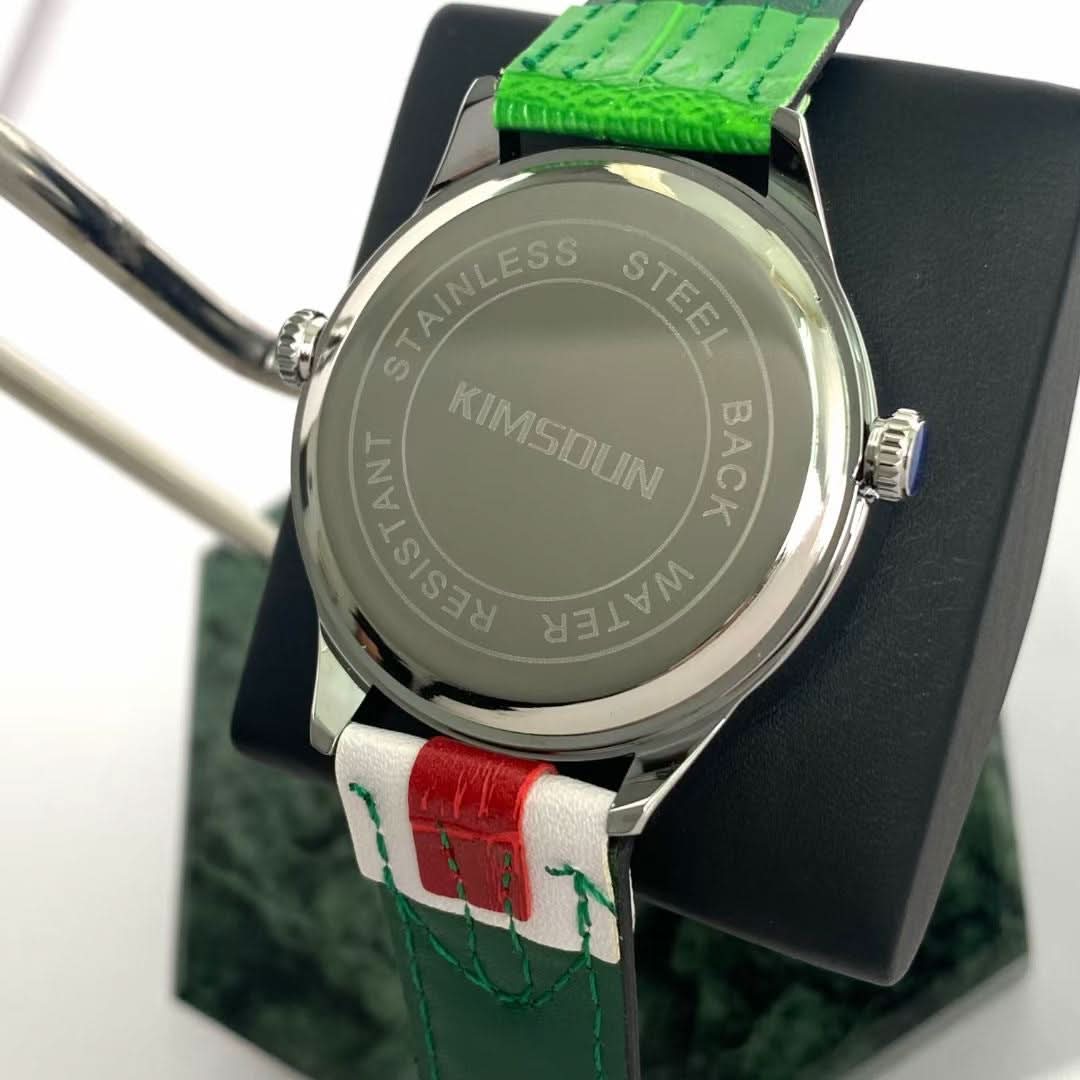 Russian Clown-Inspired Men’s Quartz Watch – Dual Display, Fashion Statement