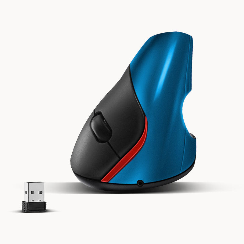 Wireless Vertical Ergonomic Mouse – 2.4G USB, 1600 DPI, Optical for Gaming & Office Use