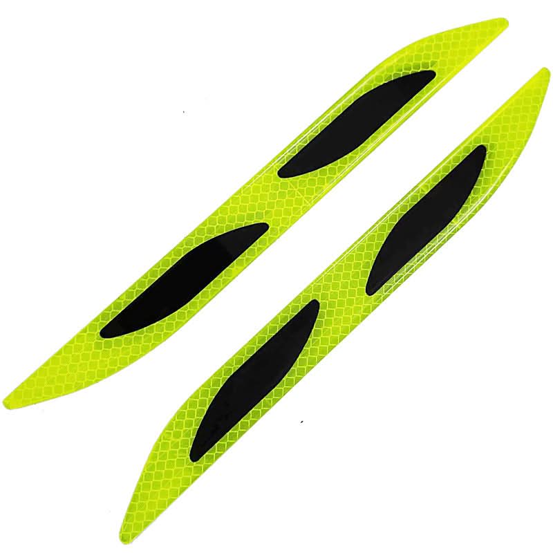 Carbon Fiber Car Fender Reflective Strips – Anti-Scratch & Anti-Collision Body Stickers
