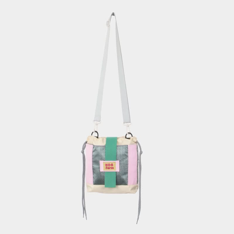 Trendy Color-Block Bucket Bag – Drawstring Crossbody & Shoulder Bag