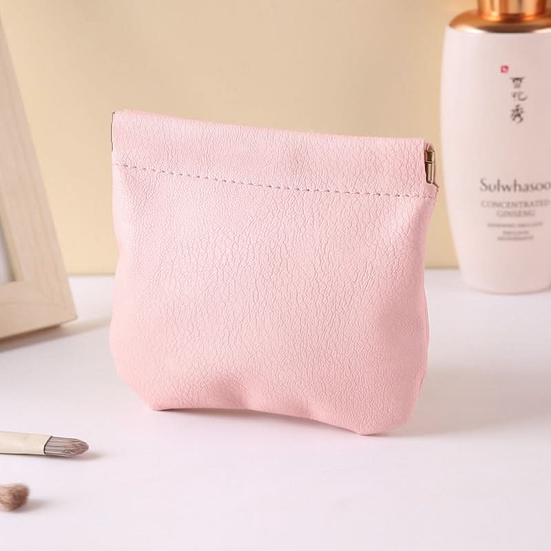 Mini Portable Coin Purse & Cosmetic Storage Bag