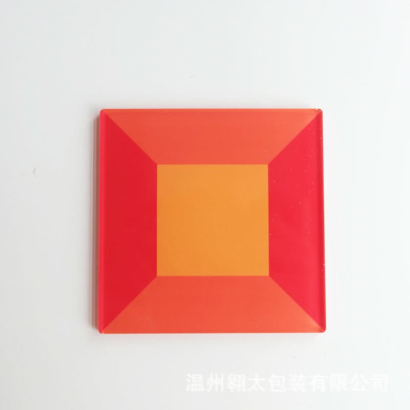 Pack of 4 Nordic Geometric Square Coasters