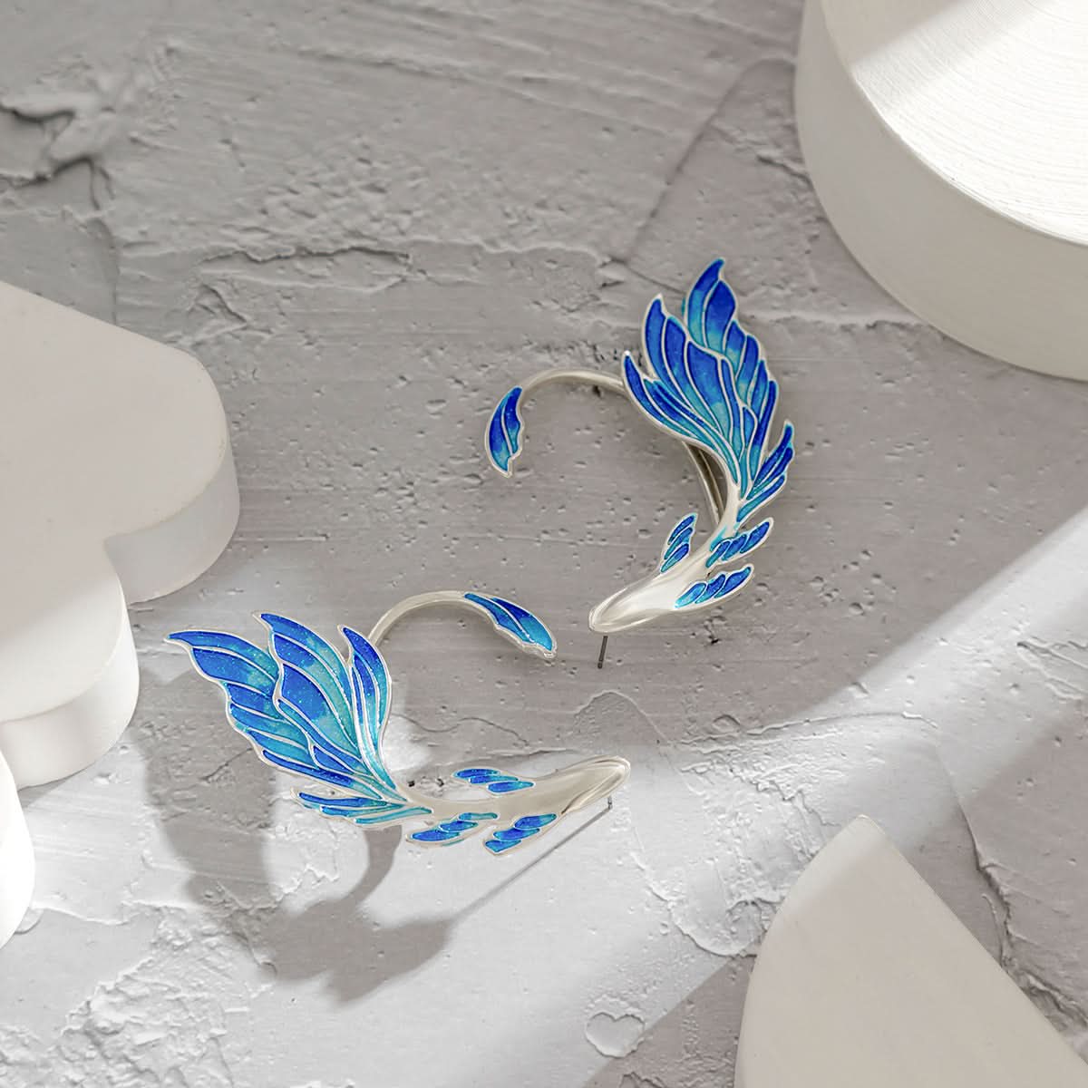 Blue Wing Ear Cuff for Women