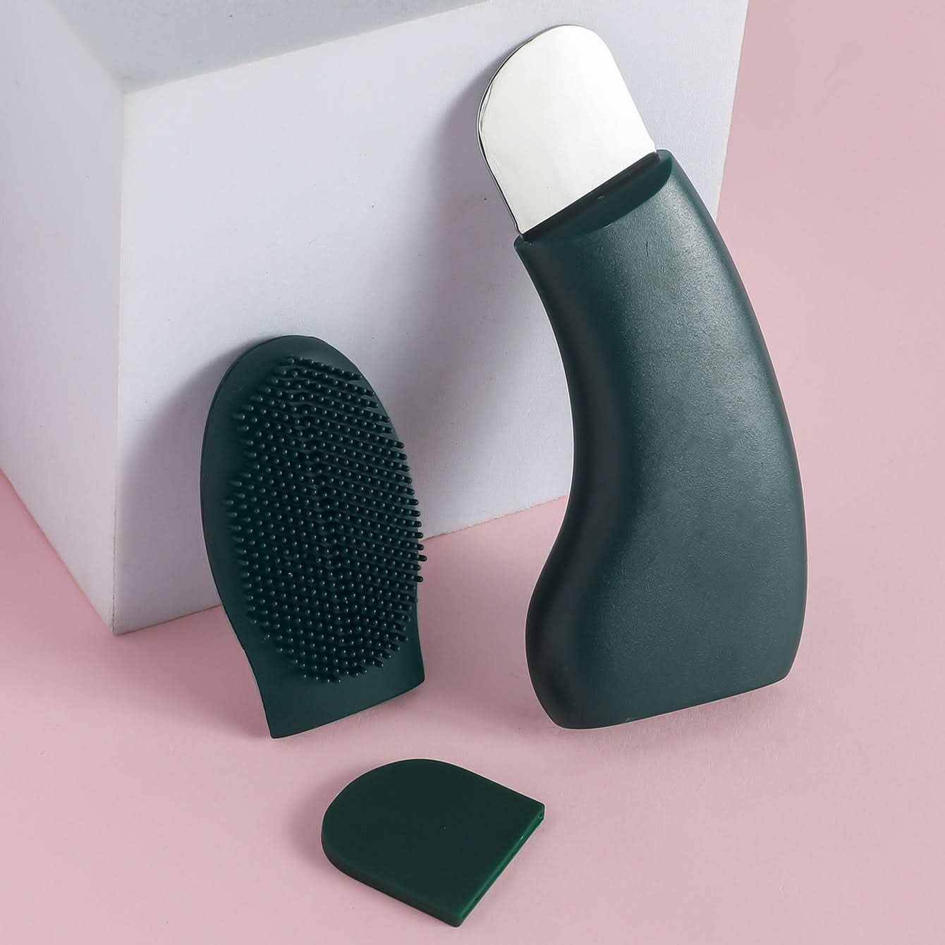 Manual Blackhead Remover Tool – Silicone Scraper for Deep Pore Cleaning