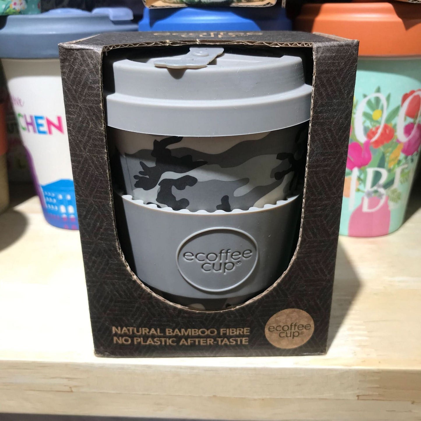 Creative European-Style Coffee Mug – Durable Melamine (350ml)