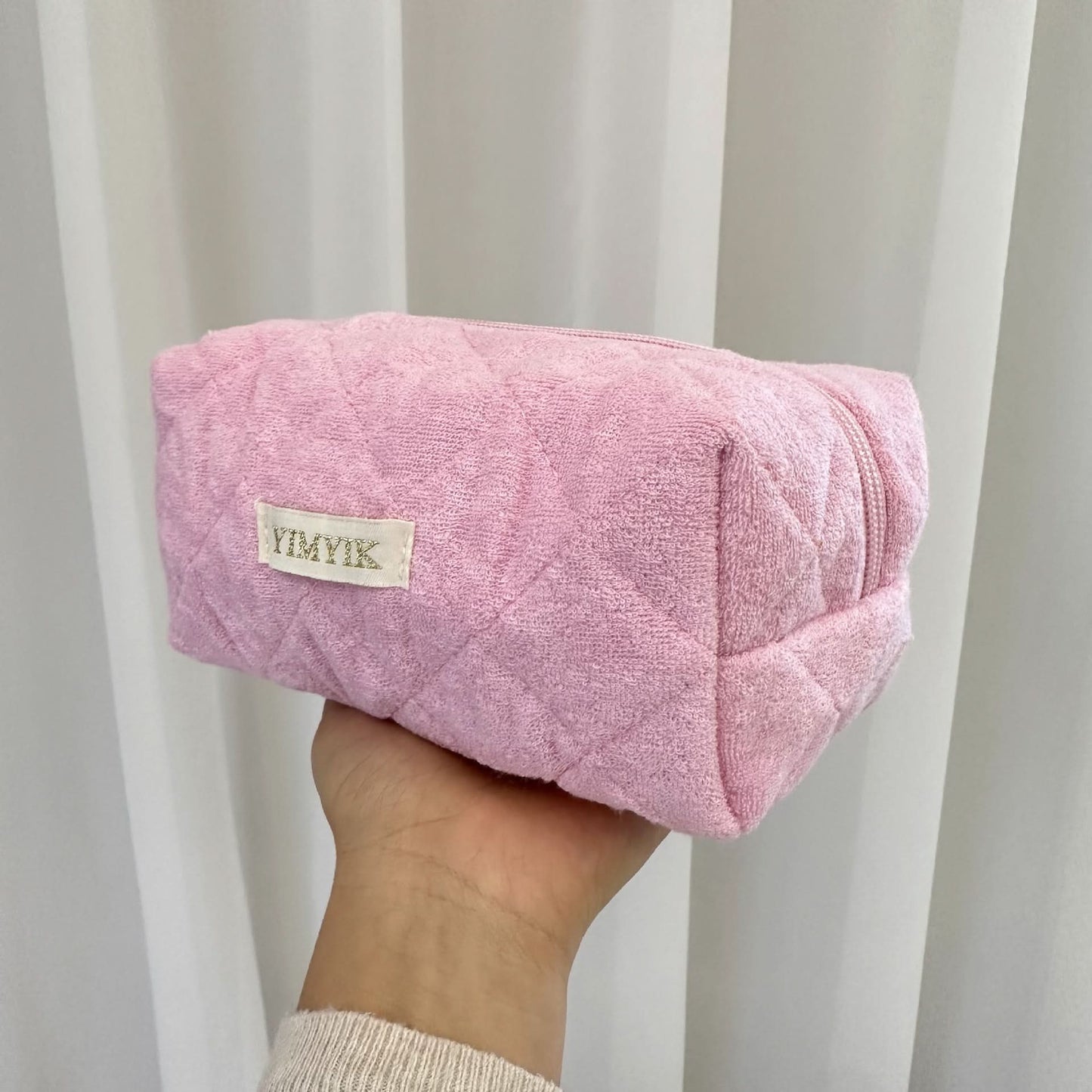 High-Value Plush Cosmetic Bag - Cute Travel Storage for Girls