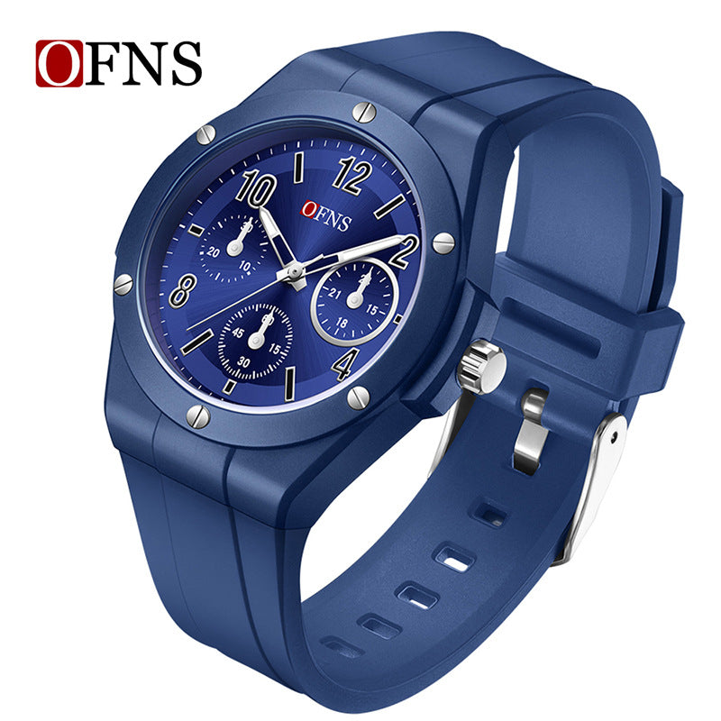 OFNS Waterproof Luminous Student Quartz Watch – Japanese Movement Wristwatch