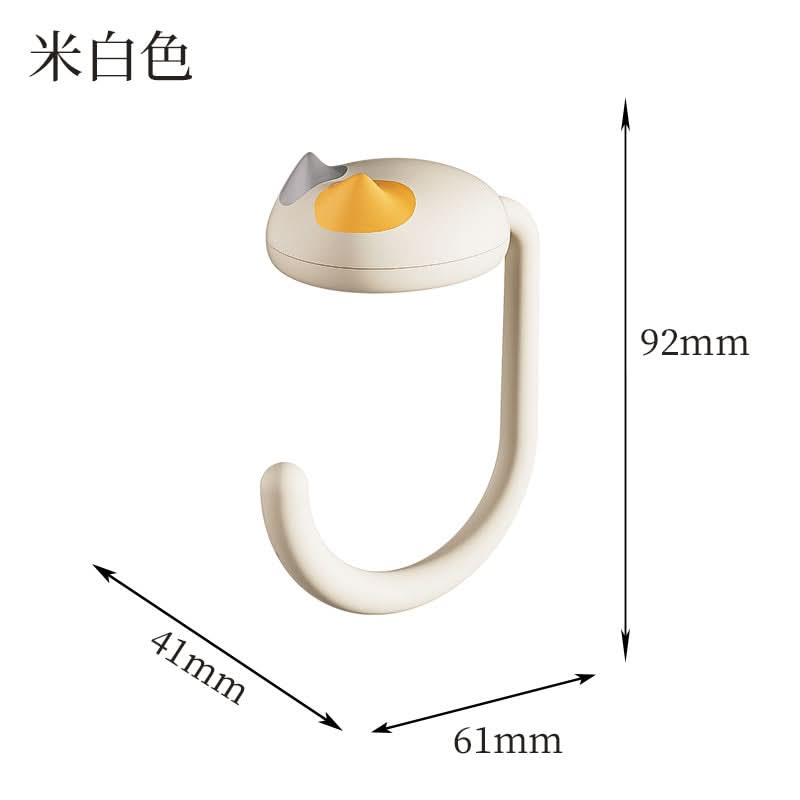 Punch-Free Desk Hook – Space-Saving Bag Hanger for Students & Offices