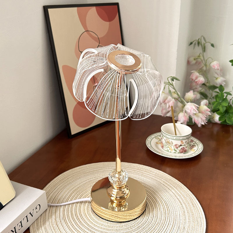 Starry Sky LED Table Lamp – Dimmable Acrylic Night Light for Bedroom