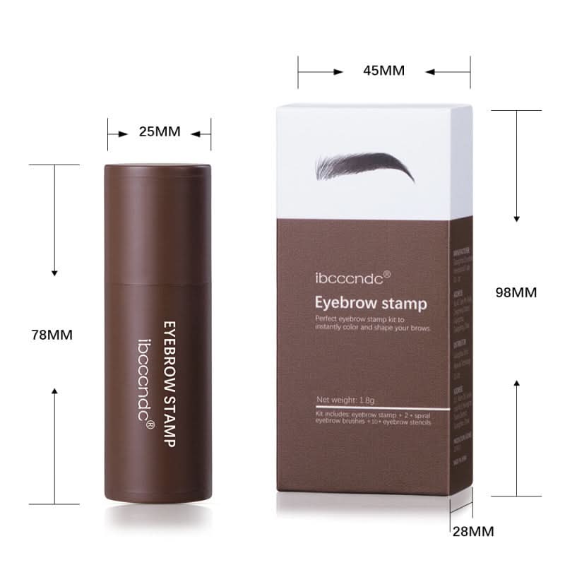 Eyebrow & Hairline Powder – Natural Hairline Shadow & Brow Filler, with Stencils & Brushes