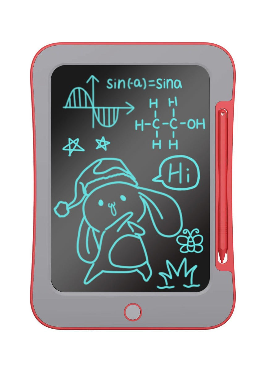 Red Grey Cap 10.5 inch LCD Writing Pad Monochrome