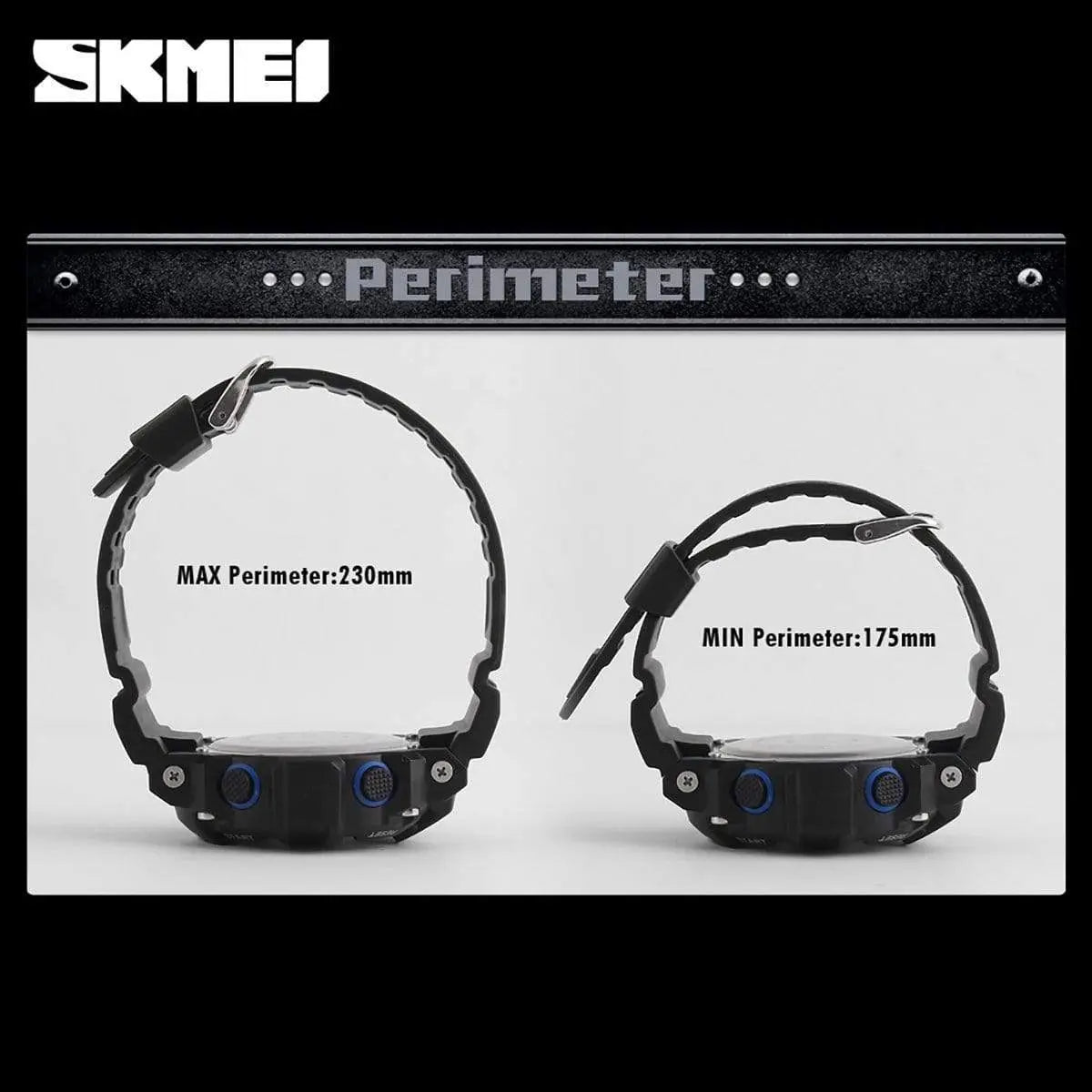 Skmei 1019 Original Digital Round Waterproof Sport watch For Men