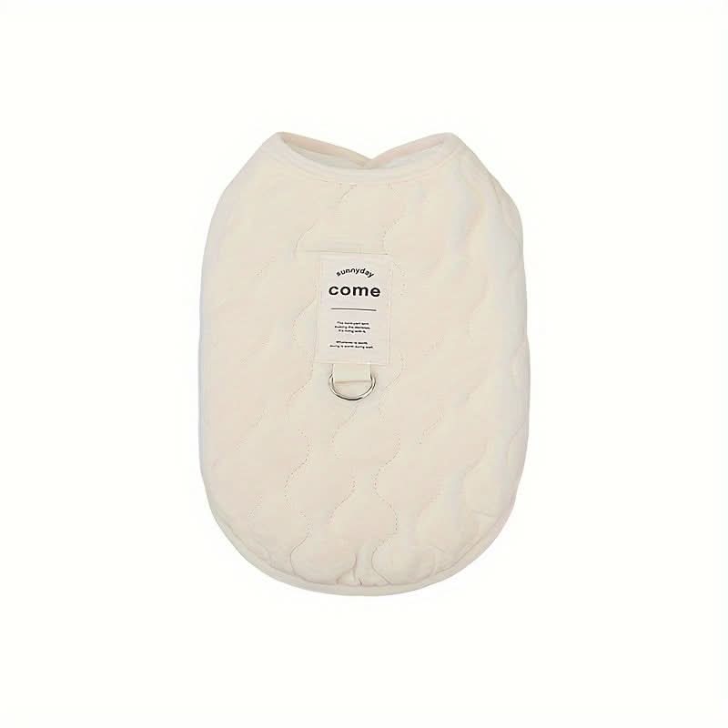 Cozy Winter Pet Vest for Small Dogs & Cats