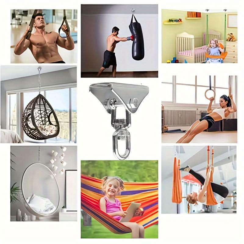 360° Swivel Stainless Steel Hammock Hook