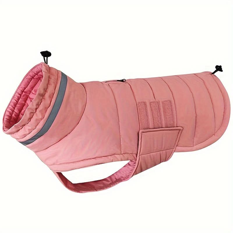Waterproof Dog Winter Coat with Harness