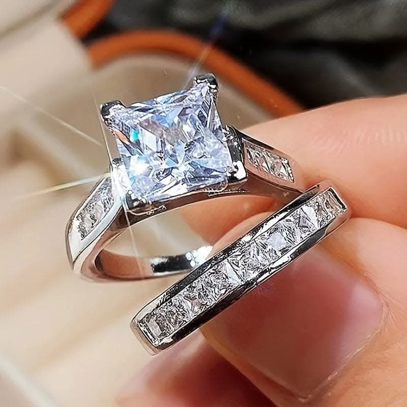 2 pcs. Enchanting Couple Ring Set