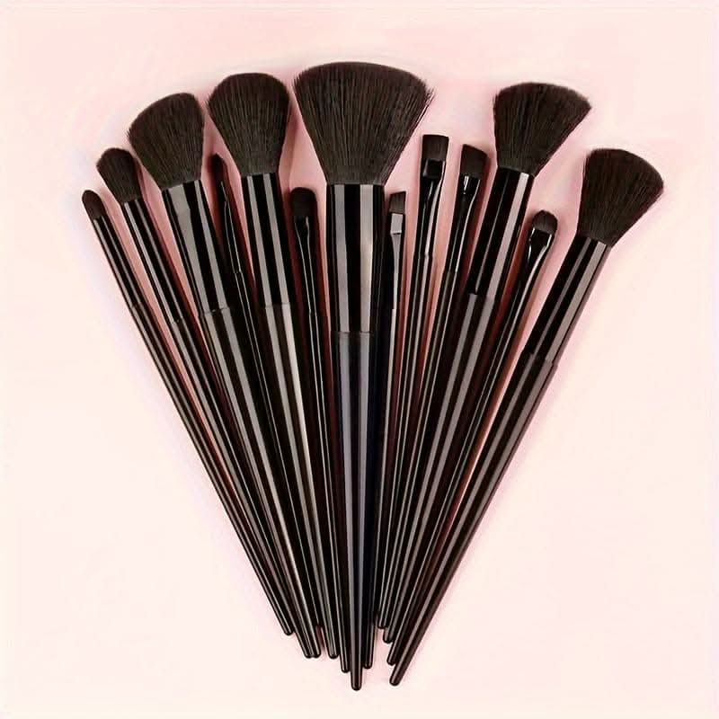 13 Pcs Soft Makeup Brushes For Foundation Blending, Eye Shadow Application
