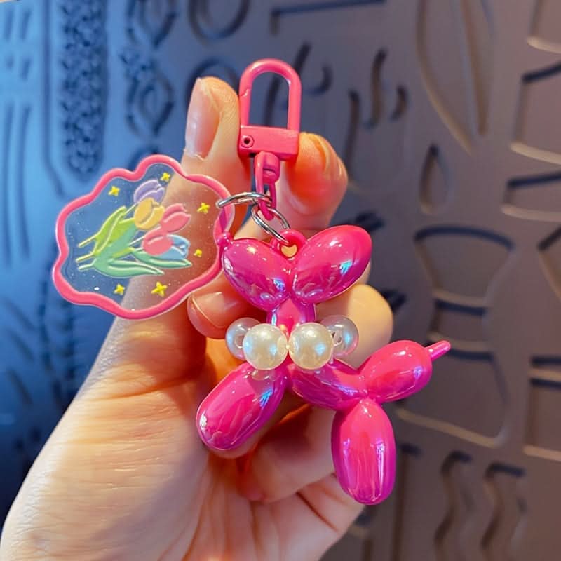 Unique Acrylic Car Keychain – Cute Gift Idea