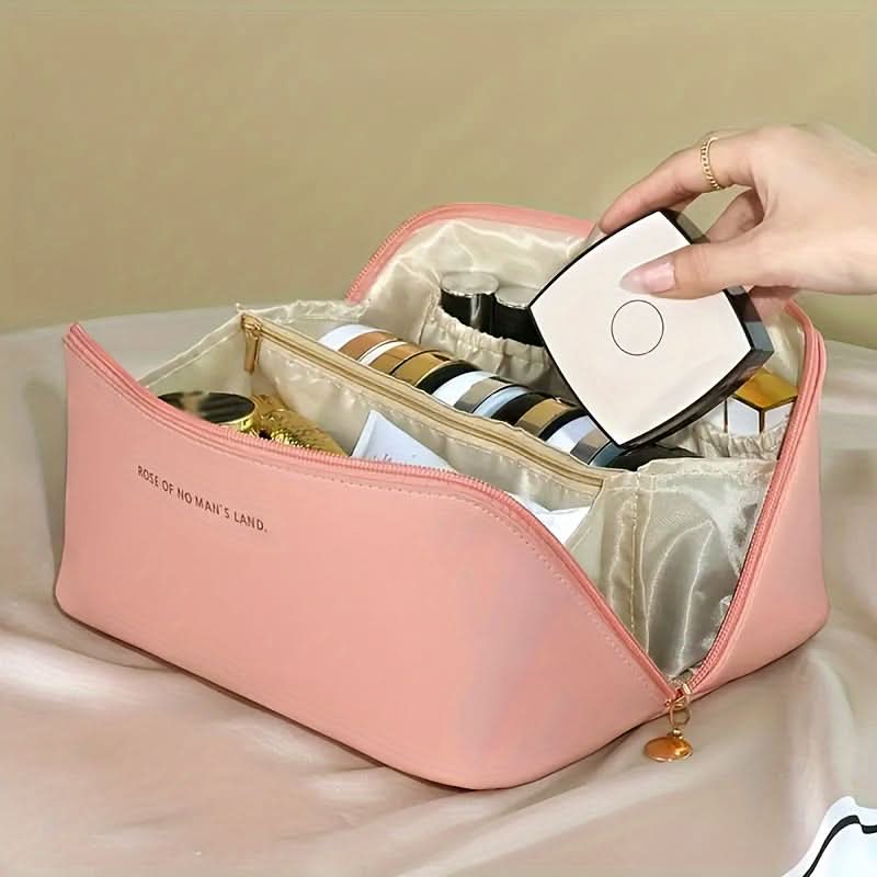 Large Capacity Ladies Travel Cosmetic Bag - Waterproof & Versatile