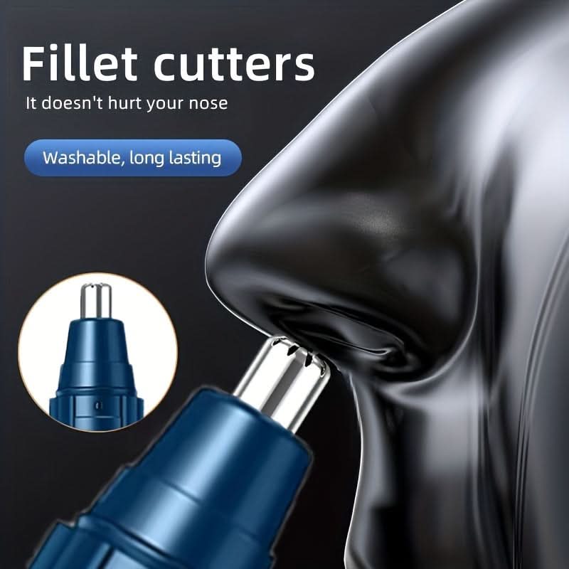 Rechargeable Ear and Nose Hair Trimmer – USB Powered