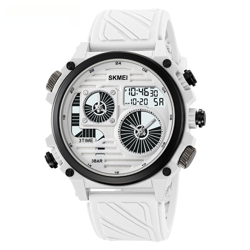 Skmei 2202 Outdoor Exploration Multi-Function Waterproof Silicone Paracord Watch for Men