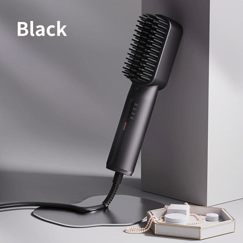 4-Temperature Adjustment Mini Hair Straightening Comb
