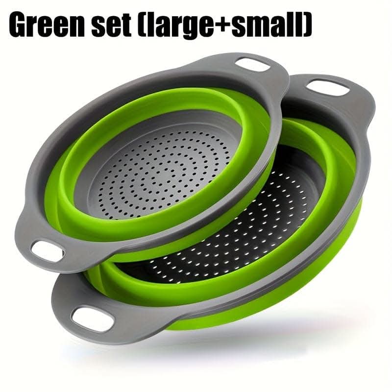 Foldable Silicone Kitchen Funnel Set
