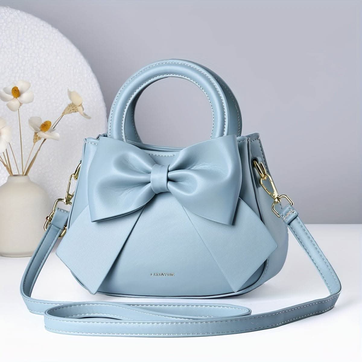 Stylish Faux Leather Crossbody Bag - Fashionable Handbag for Women